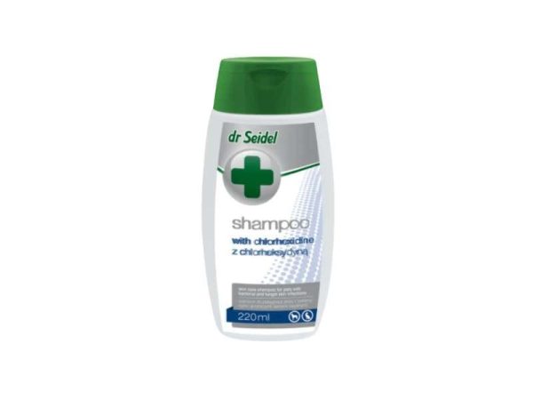 DR SEIDEL Specialist Shampoo with Chlorhexidine 220ml - Σαμπουάν για Σκύλους και Γάτες