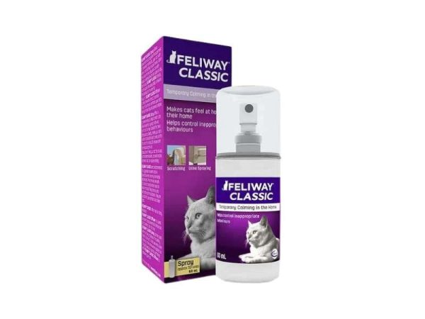 FELIWAY Classic Spray 60ml – Άμεση Υποστήριξη Ηρεμίας για Γάτες