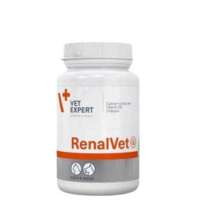 VET EXPERT RenalVet Cat & Dog 60caps - Υποστήριξη Νεφρικής Λειτουργίας για Σκύλους & Γάτες