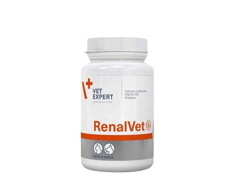 VET EXPERT RenalVet Cat & Dog 60caps - Υποστήριξη Νεφρικής Λειτουργίας για Σκύλους & Γάτες