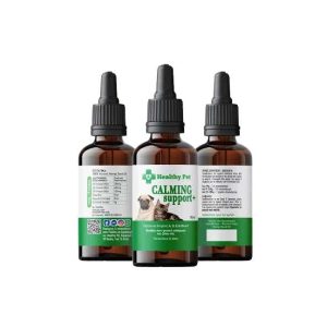 Healthy Pet Calming Support+ 100% Hemp Seed Oil 50ml – Έλαιο Κάνναβης για Ηρεμία & Ευεξία Σκύλων και Γατών